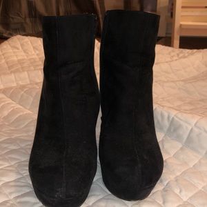 Material Girl platform booties